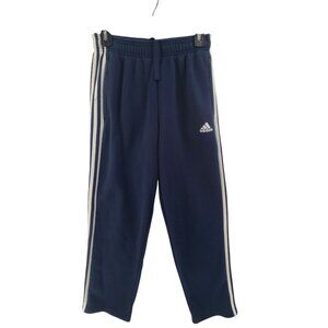 Adidas Men's Athletic Track Pants Sweatpants Blue Pull On Moisture Wicking Sz S
